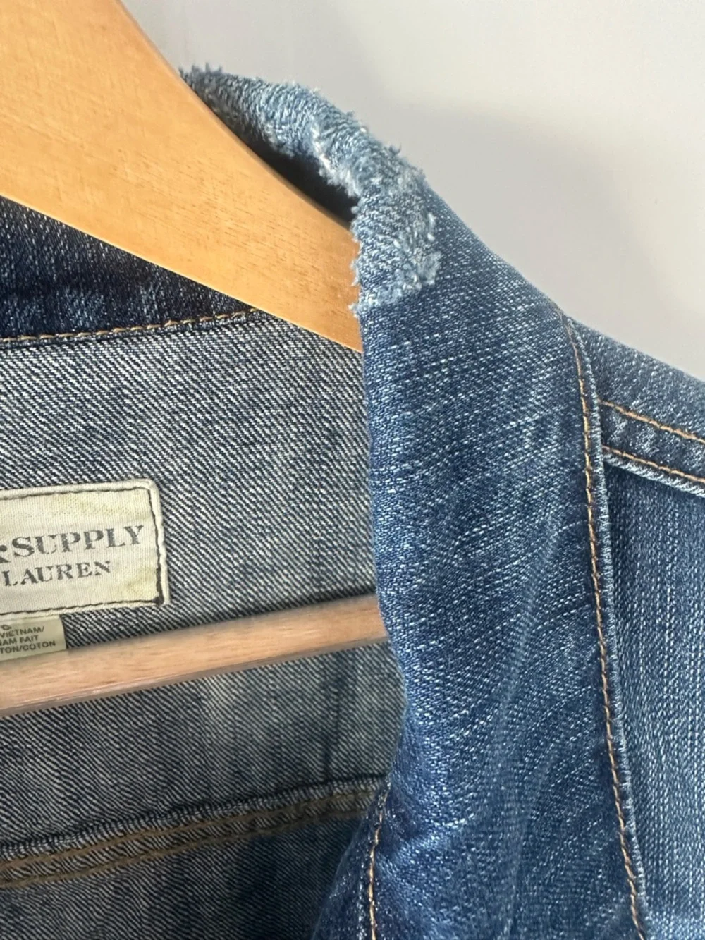 Ralph Lauren Blue Denim Trucker Jacket - Picture 5 of 8